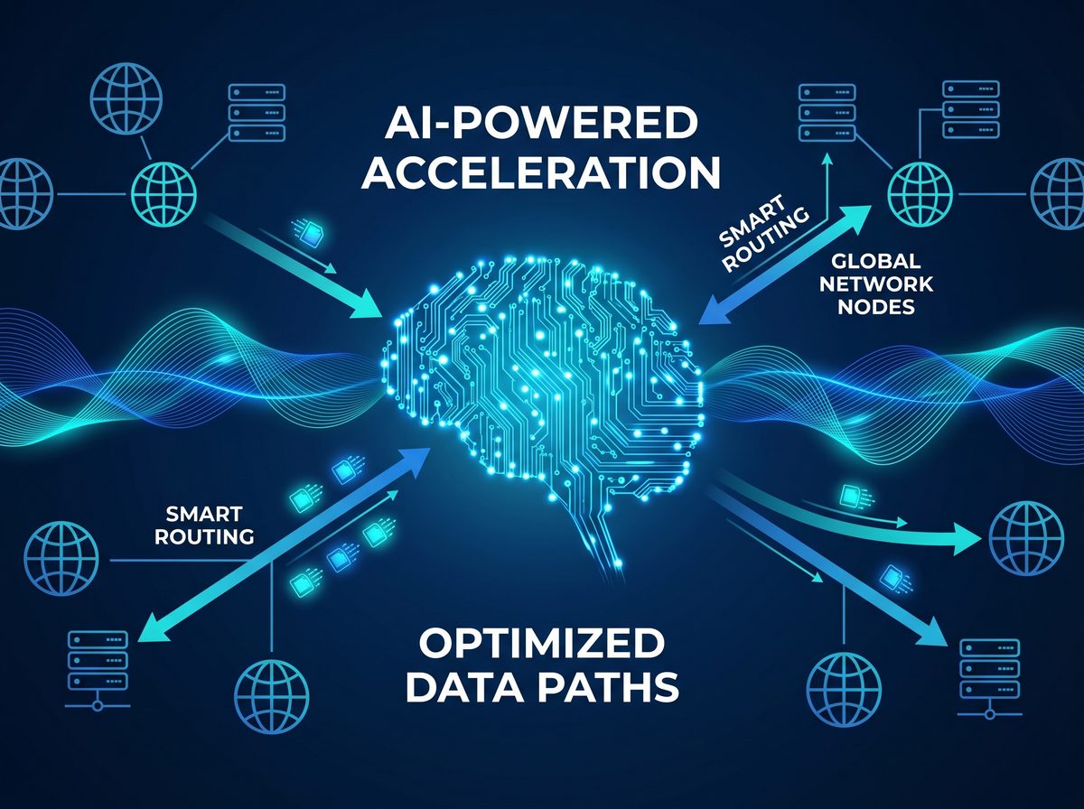 枪界加速器AI智能路由技术