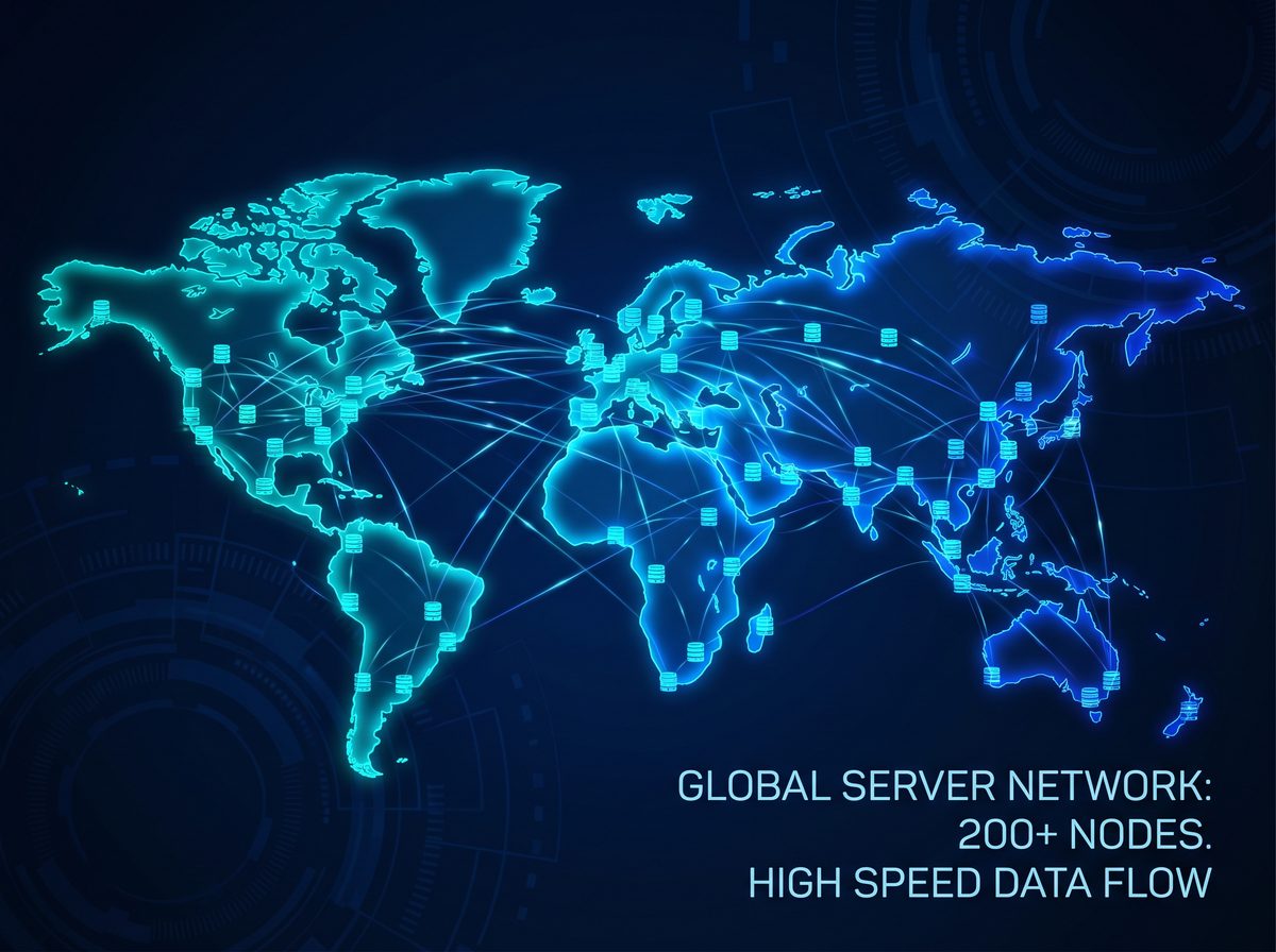 枪界加速器全球服务器节点分布图